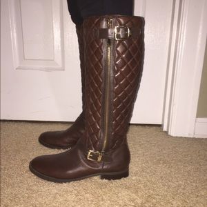 Vince Camuto fredrica quilted riding boots